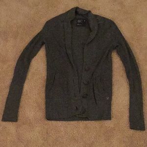 Comfy charcoal cardigan